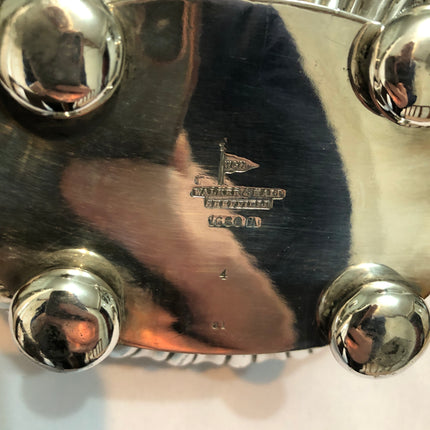 Walker & Hall Vintage Silver Plated Tea Pot.