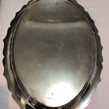 Very Large & Heavy Vintage Silver Plated Tray.