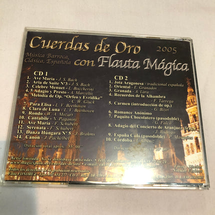 Cuerdas de Oro Con CD.
