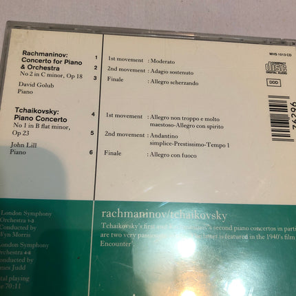 Rachmaninov & Tchaikovsky CD.