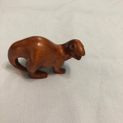 Vintage Carved Japanese Boxwood Netsuke.