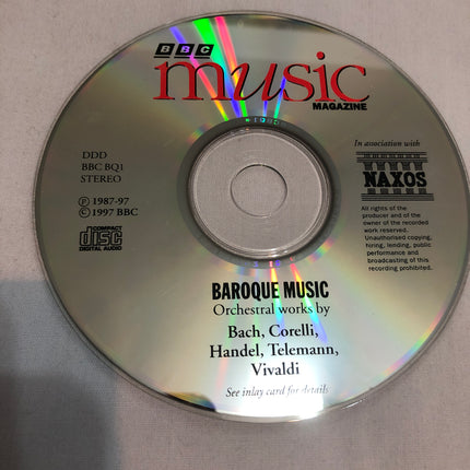 Baroque Music CD.