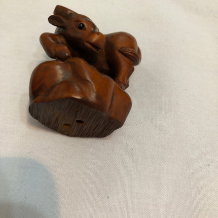 Japanese Boxwood Netsuke