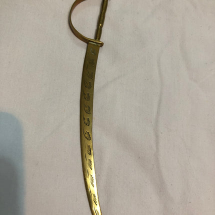 Antique Brass Letter Opener.