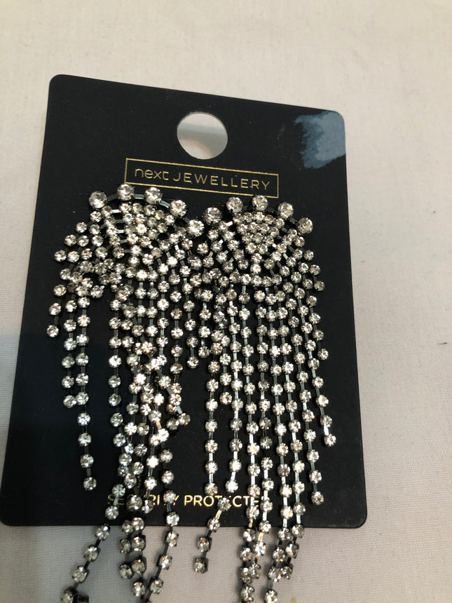 Ladies Modern Sparkly Earrings.