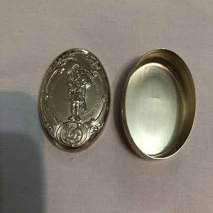 Sterling Silver Hallmarked Snuff Box