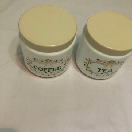 Johnson Bros Eternal Beau Coffee & Tea Containers.