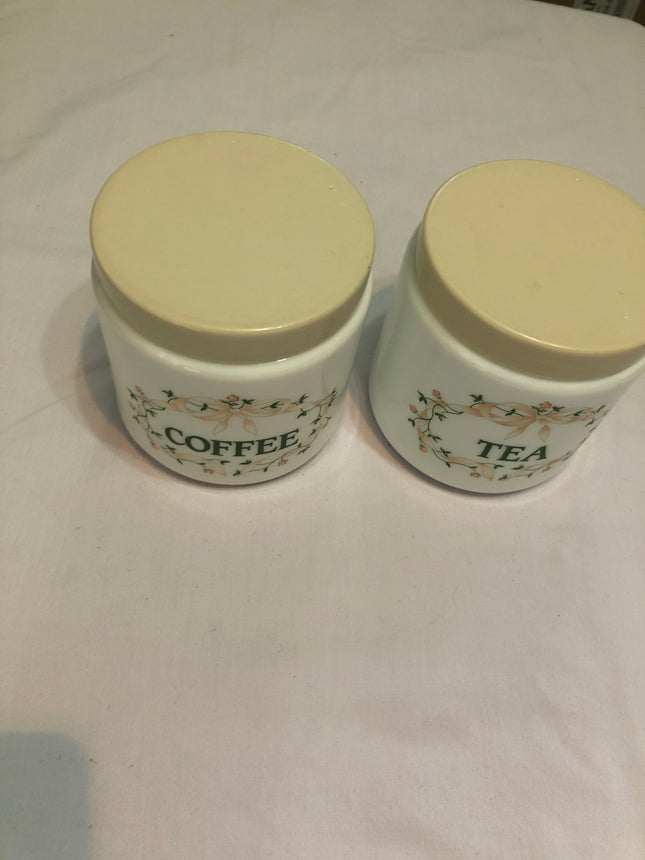 Johnson Bros Eternal Beau Coffee & Tea Containers.