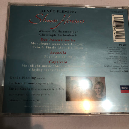 Decca Strauss Heroines Renee Fleming.