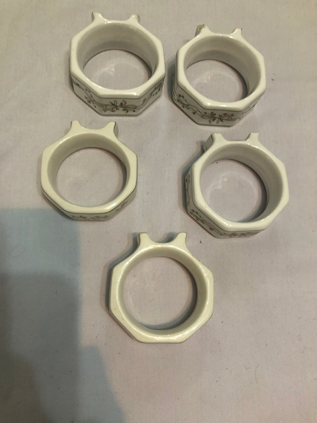 Johnson Bros Eternal Beau Napkin Rings.