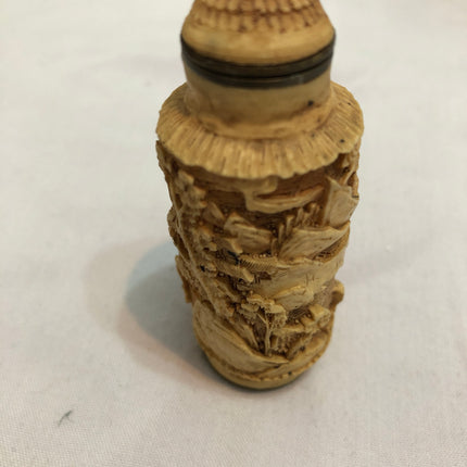 Oriental Sculpted Snuff/Scent Bottle.