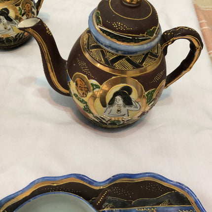 Antique Japanese Tea Service.