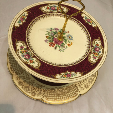 Woods Ivory Ware Cake Stand.