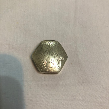 Fully Hallmarked Silver Pill Box.