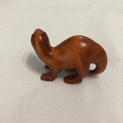 Vintage Carved Japanese Boxwood Netsuke.