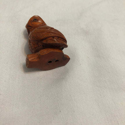 Vintage Carved Japanese Boxwood Netsuke.