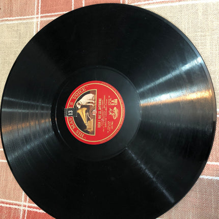Enrico Caruso 78rpm Record Singing Addio & Deh Oh lO Ritorni.