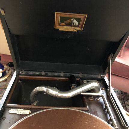 HMV 104 Wind Up Gramophone.