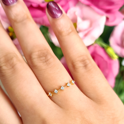 Celeste Ring in Gold