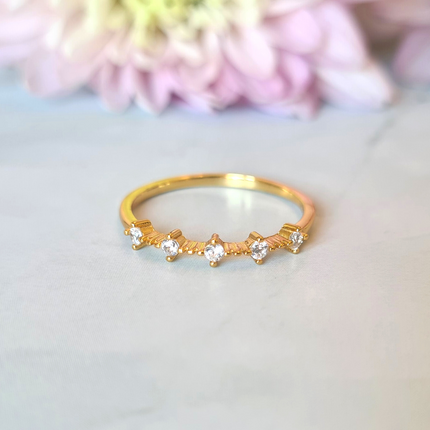 Celeste Ring in Gold