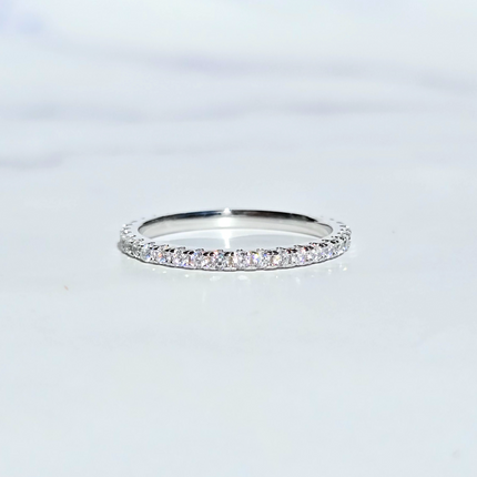 Classic Full Eternity Ring  (1.8 mm) in Sterling Silver