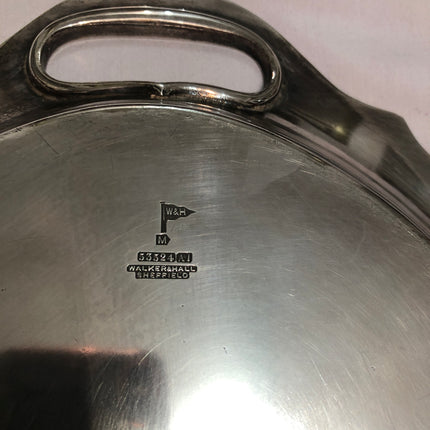 Very Large & Heavy Vintage Silver Plated Tray.