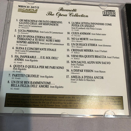 Pavarotti - The Opera Collection.