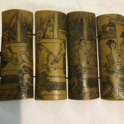 Shunga Erotic Art Panels.