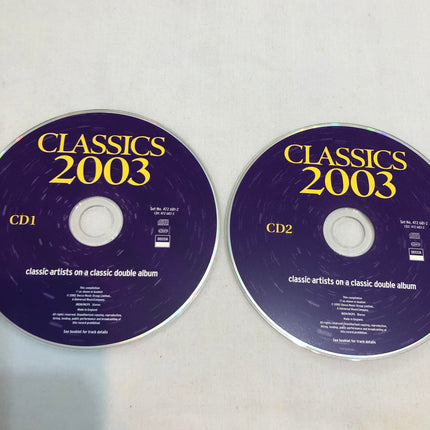 Classics 2003 Double CD Set.