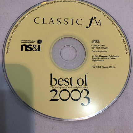 Classic FM Collection- Best Of 2003.
