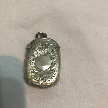 Antique Silver Vesta Case.