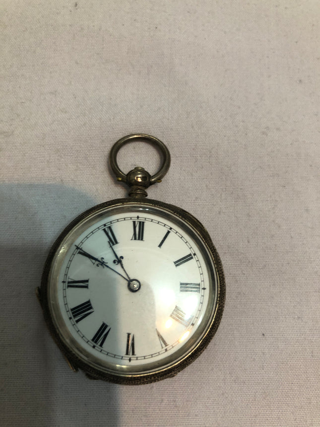 Antique Silver Pocket Watch.
