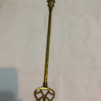 Brass Toasting Fork.