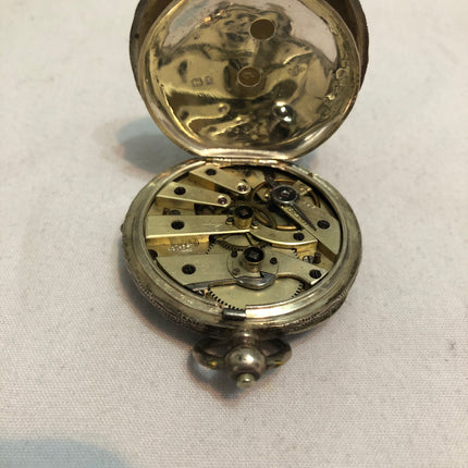 Antique Silver Pocket Watch.