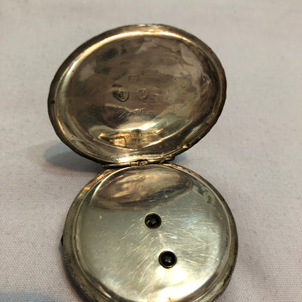 Antique Silver Pocket Watch.
