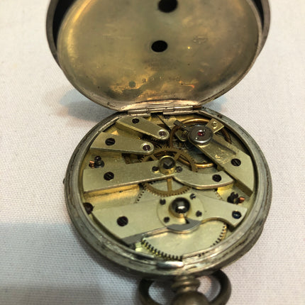 Antique Silver Pocket Watch.