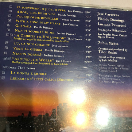 The Three Tenors In Concert CD.