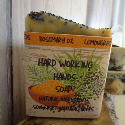 Hard working Hands vegan soap