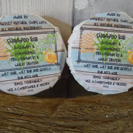 Rosemary & Lemongrass Solid Shampoo