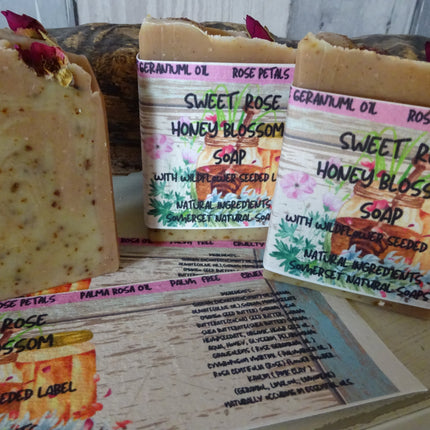 Sweet Rose Honey Blossom Soap