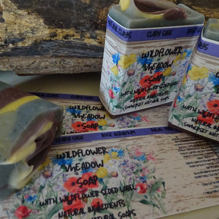 Wildflower Meadow Vegan Soap 90g