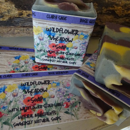 Wildflower Meadow Vegan Soap 90g