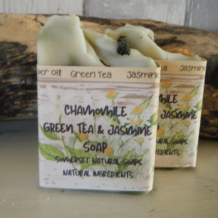 Chamomile Green Tea & Jasmine Vegan Soap 90g