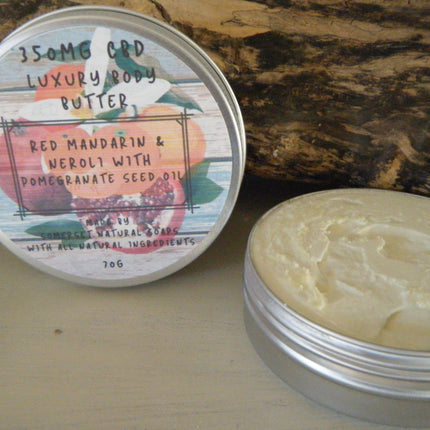 Red Mandarin & Neroli CBD Luxury Body Butter