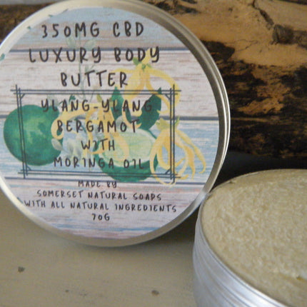 ylang Ylang & Bergamot CBD Luxury Body Butter