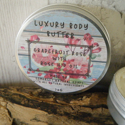 Pink Grapefruit & Rose Luxury Body Butter