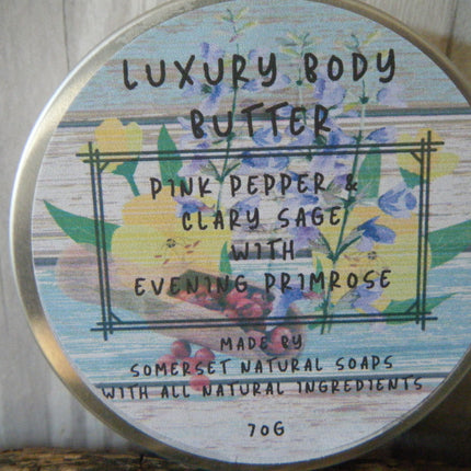 Pink Pepper & Clary Sage Luxury Body Butter