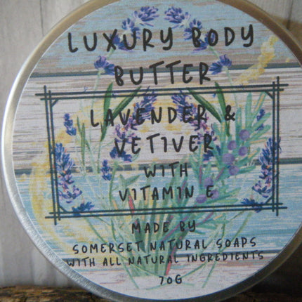 Lavender & Vetiver Luxury Body Butter