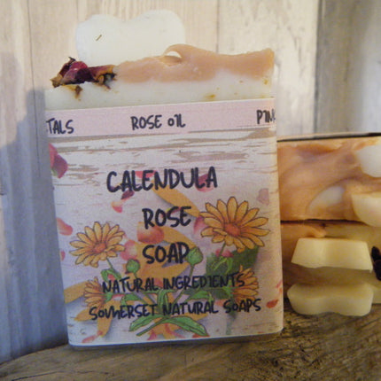 Calendula Rose Vegan Soap