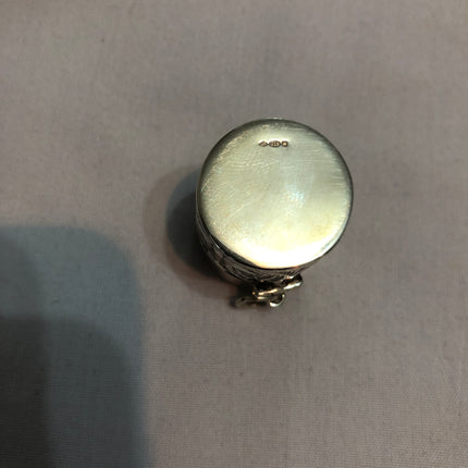 Silver Hallmarked Thimble & Thimble Case.